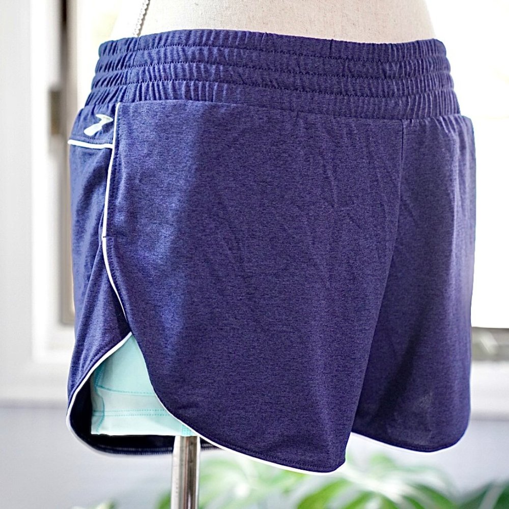 Brooks 2-in-1 Running Shorts w/Phone Pocket NWOT